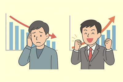 下落と上昇